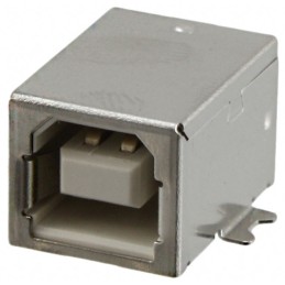 1 pcs : USB-B1SMHSW6 - CONN RCPT TYPEB 4POS SMD R/A