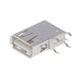 1 pcs : KUSBX-SLAS1N-W30 - USB A-TYPE RECEPTACLE SLIM UPRIG