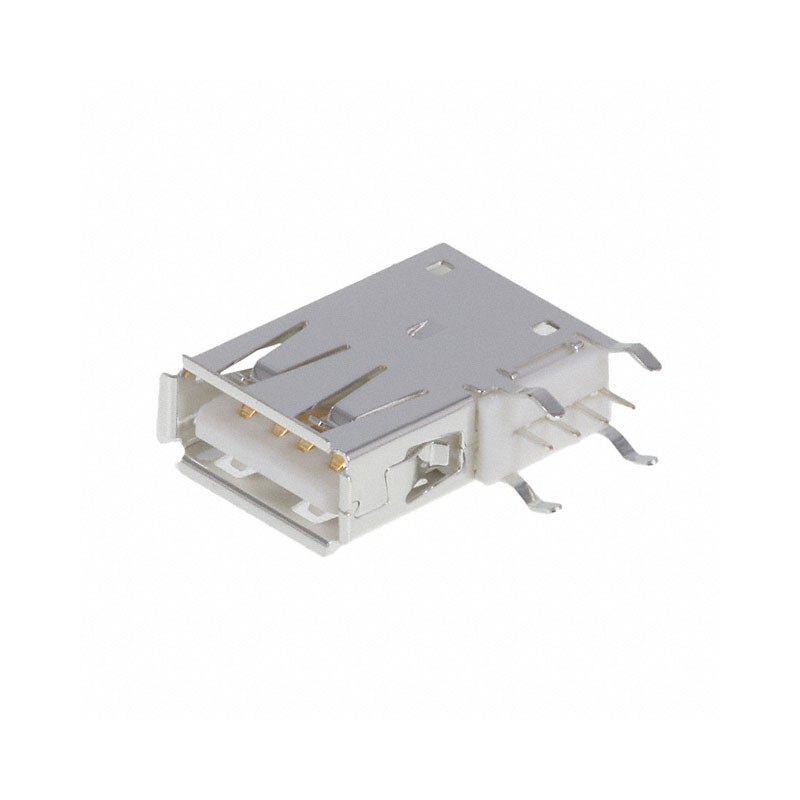 1 pcs : KUSBX-SLAS1N-W30 - USB A-TYPE RECEPTACLE SLIM UPRIG