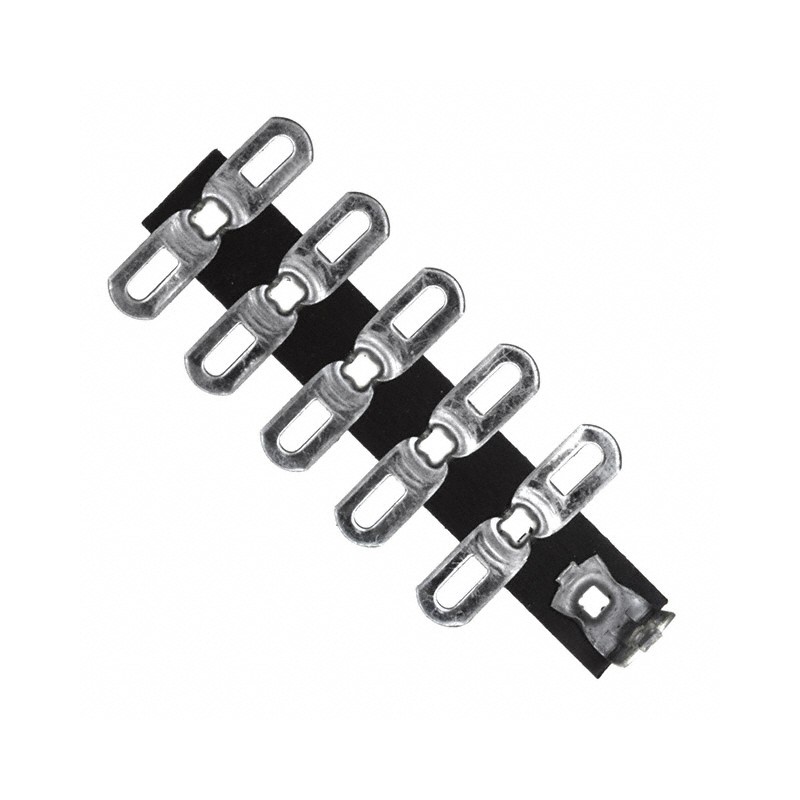 1 pcs : 836 - TERM LUG STRIP 6POS 0.375' DUAL