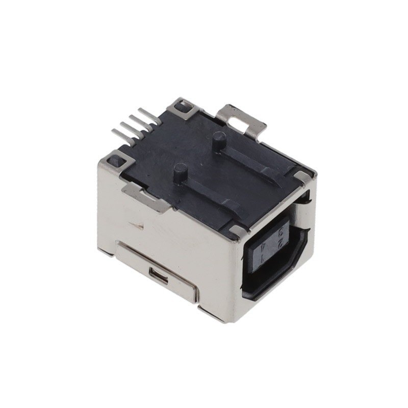 1 pcs : KUSBX-SMTBS1NBTR - CONN RCPT USB2.0 TYPEB 4P SMD RA