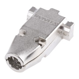 25 pcs - TE Connectivity AMPLIMITE Series Zinc D Sub Backshell, 9 Way