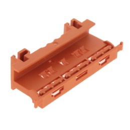 1 pcs : 221-500 - DIN RAIL MNT FOR 221 SPLICE ORNG