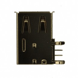 1 pcs : 0482040001 - CONN RCPT USB2.0 TYPEA 4POS R/A