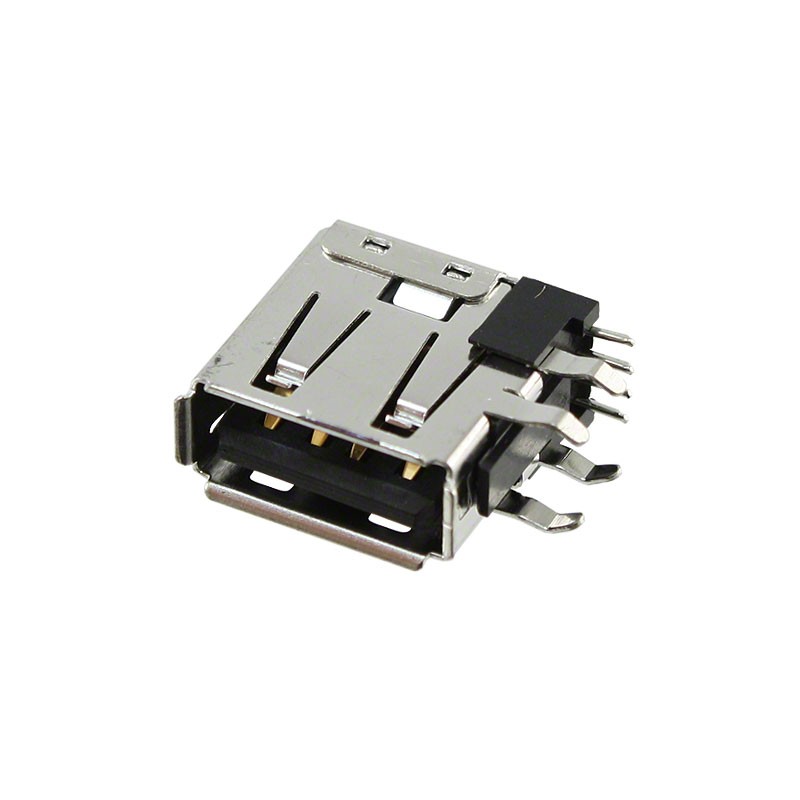 1 pcs : 0673298000 - CONN RCPT USB2.0 TYPEA 4POS R/A