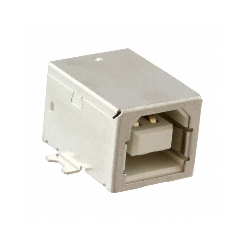 1 pcs : M701-370442 - CONN RCPT USB2.0 TYPEB 4P SMD RA