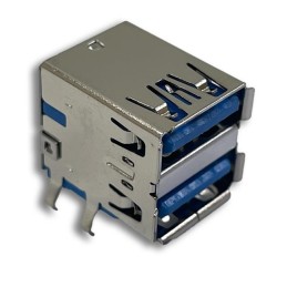 1 pcs : RAHPC2UA30E - USB TYPE-A 2.0 CONNECTOR, RIGHT