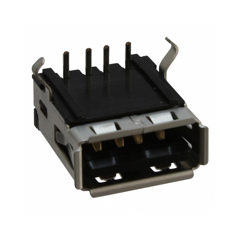 1 pcs : 0676430910 - CONN RCPT TYPEA 4POS R/A