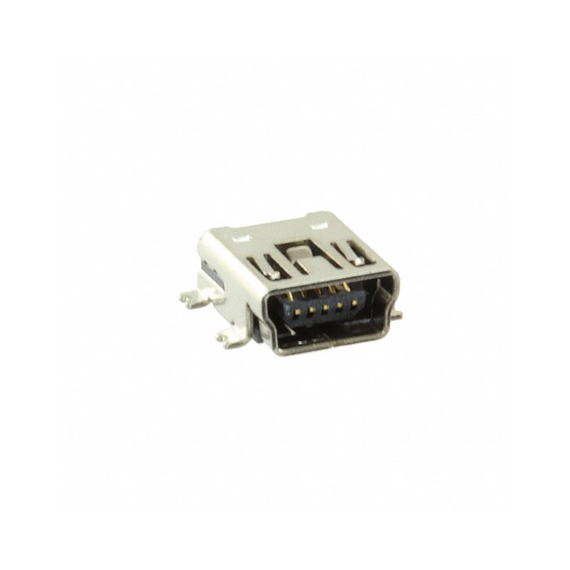 1 pcs : MUSB-05-S-B-SM-A - CONN RCPT USB2.0 MINI B SMD R/A