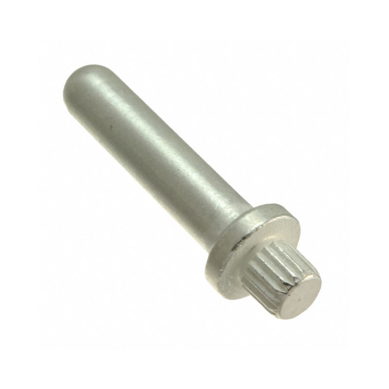 1 pcs : 10-737409-153 - CONN TERM PIN PRESS-FIT KNURLED