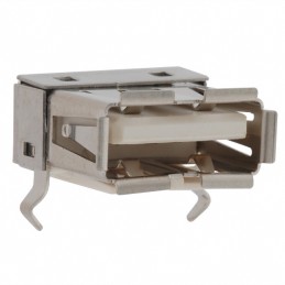 1 pcs : 896-43-004-00-000000 - CONN RCPT USB2.0 TYPEA 4P SMD RA