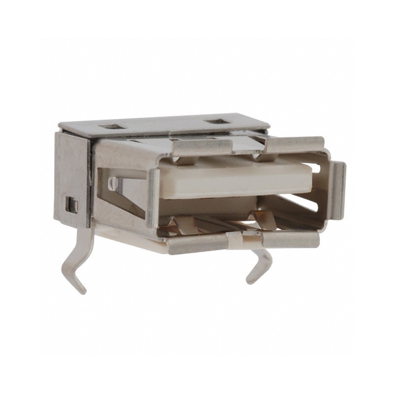 1 pcs : 896-43-004-00-000000 - CONN RCPT USB2.0 TYPEA 4P SMD RA