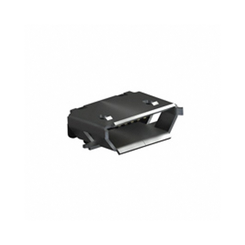 1 pcs : 940 - CONN RCPT USB2.0 MICRO B SMD R/A