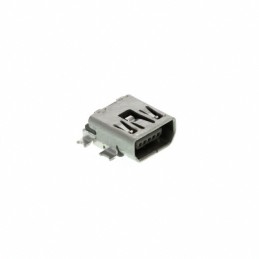1 pcs : 0565790576 - CONN RCPT USB2.0 MINI AB SMD R/A