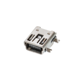 1 pcs : MUSB-05-S-B-SM-A-K-TR - CONN RCPT USB2.0 MINI B SMD R/A