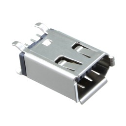 1 pcs : 1734290-1 - CONN RCPT IEEE 1394 FIREWIRE VER