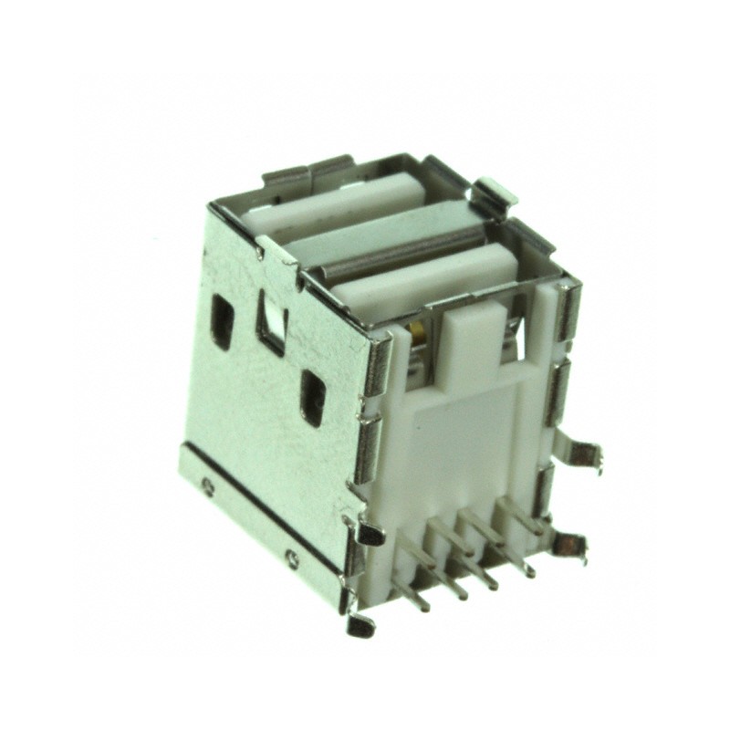 1 pcs : 0672984090 - CONN RCPT TYPEA STACKED 8POS R/A