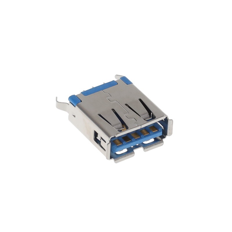 1 pcs : KUSBVX-AS1N9-BL15 - VERT USB 3.0B-TYPE A RECEPTACLE