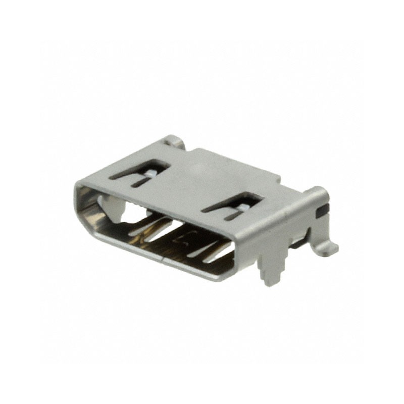 1 pcs : 2013978-1 - CONN RCPT MINI HDMI 19POS SMD RA