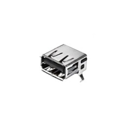 1 pcs : 292303-3 - CONN RCPT USB2.0 TYPEA 4POS R/A