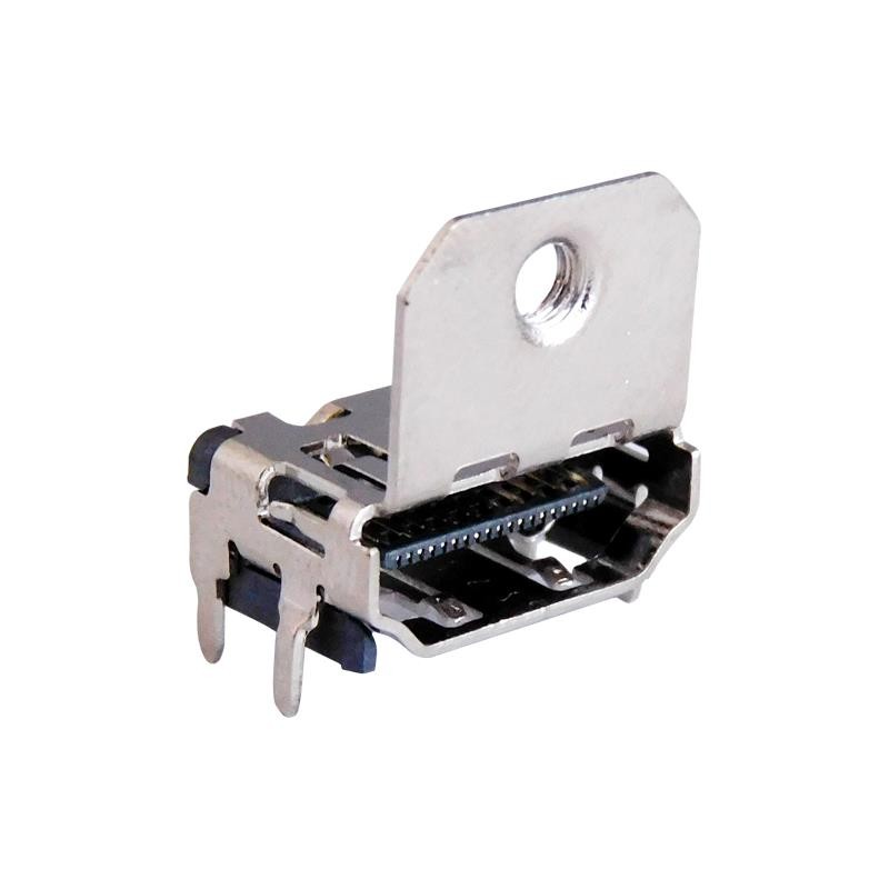1 pcs : SS-53200-002 - HDMI-2.1 JACK RIGHT ANGLE WITH F