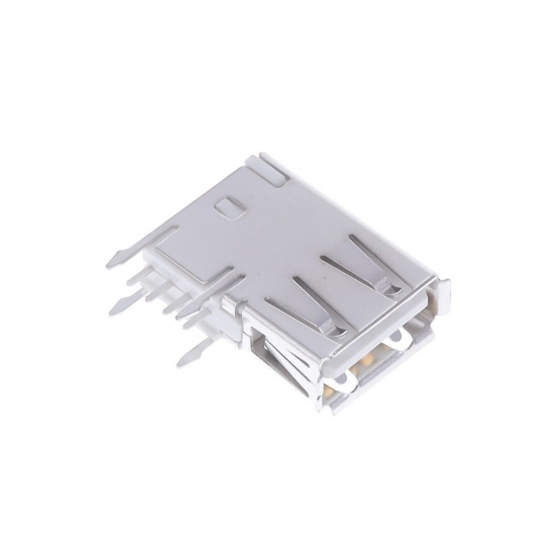 1 pcs : 292336-2 - CONN RCPT USB2.0 TYPEA 4POS R/A