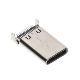 1 pcs : PLUG-USBC-241SMT-4BC2SS - USB TYPE C PLUG SMT