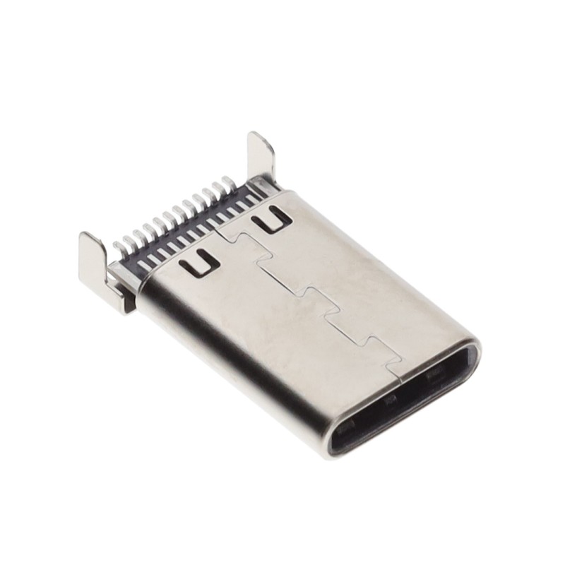 1 pcs : PLUG-USBC-241SMT-4BC2SS - USB TYPE C PLUG SMT