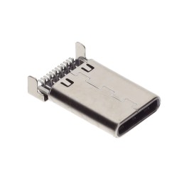 1 pcs : PLUG-USBC-241SMT-TH-4BC2LS - USB TYPE C PLUG SMT