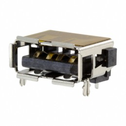 1 pcs : 614104150121 - CONN RCPT USB2.0 TYPEA 4POS R/A