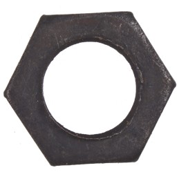 10 pcs - RS PRO Black Steel Cable Gland Locknut, M16 Thread