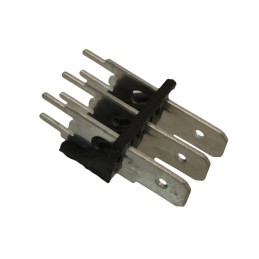 1 pcs : 7813 - CONN QC TAB 0.250 SOLDER