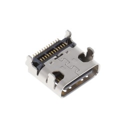 1 pcs : DX07S024JA2R1200 - USB TYPE C RECPT, LONGER TH LEGS