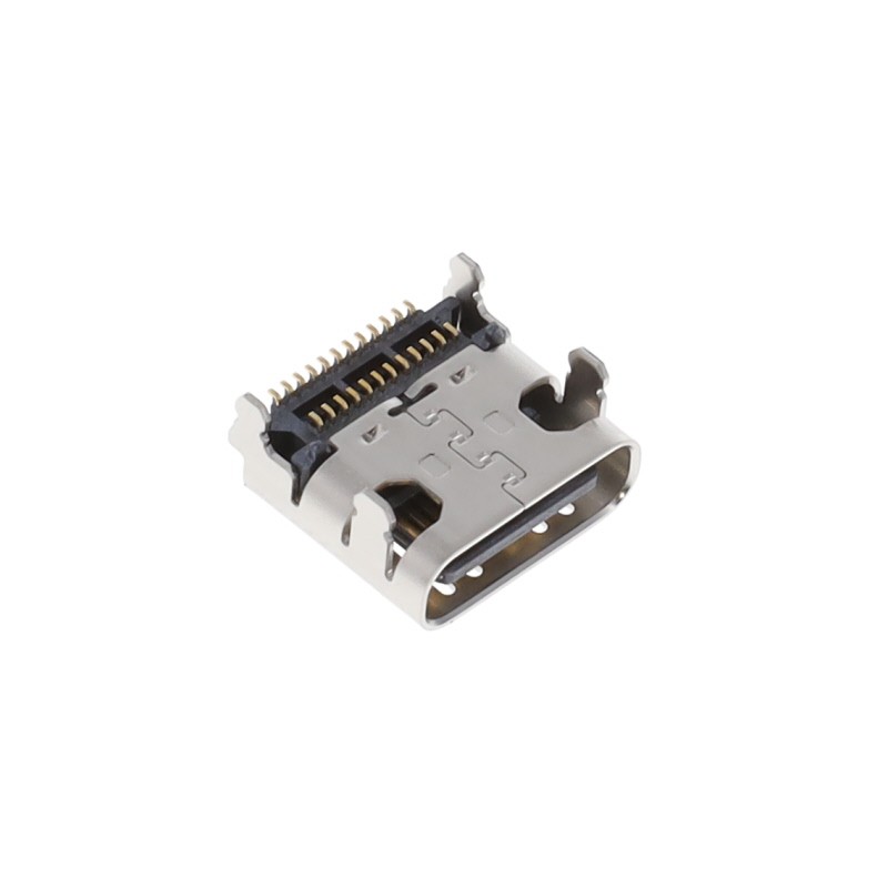 1 pcs : DX07S024JA2R1200 - USB TYPE C RECPT, LONGER TH LEGS