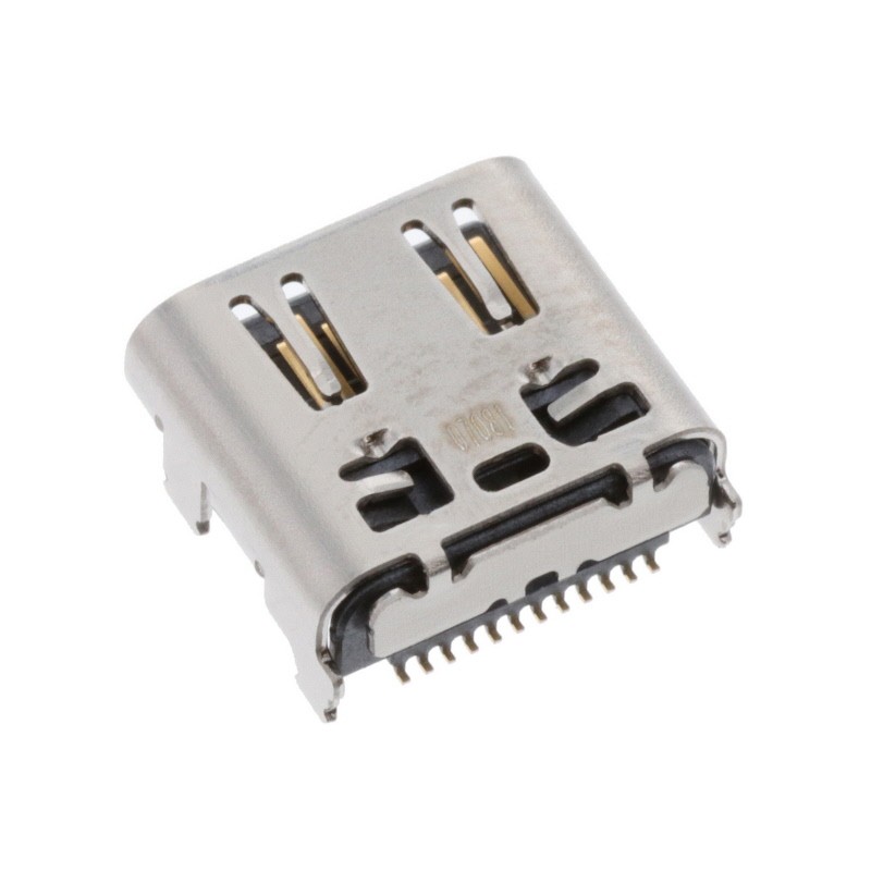 1 pcs : DX07S024JA1R1300 - CONN RCP USB3.1 C SMD R/A 1300PC