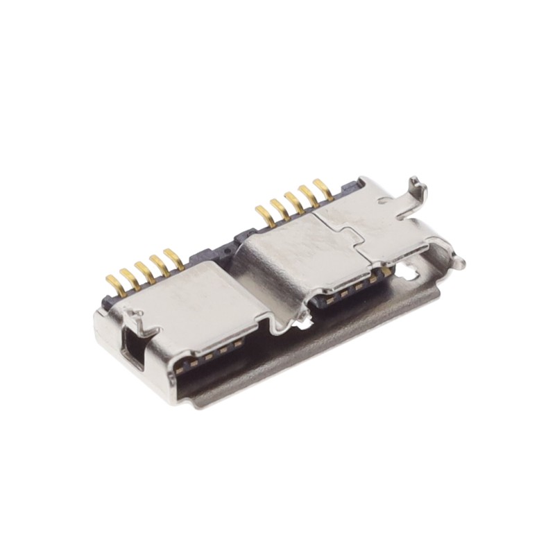 1 pcs : KMMX-B10-SMT1SB30TR - MICRO USB 3.0 TYPE B, SMT, THROU