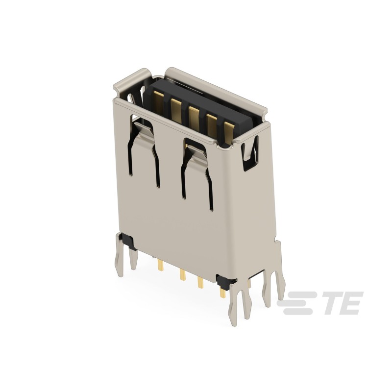 1 pcs : 2439034-2 - VERTICAL USB 3.2 A (BOARD LOCK)