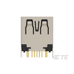 1 pcs : 2438987-2 - VERTICAL USB 3.2 A (SHIELD LEG S