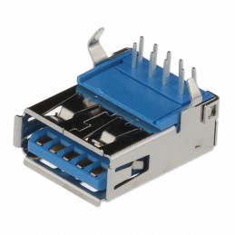1 pcs : 0484050004 - CONN RCPT USB3.0 TYPEA 9POS R/A