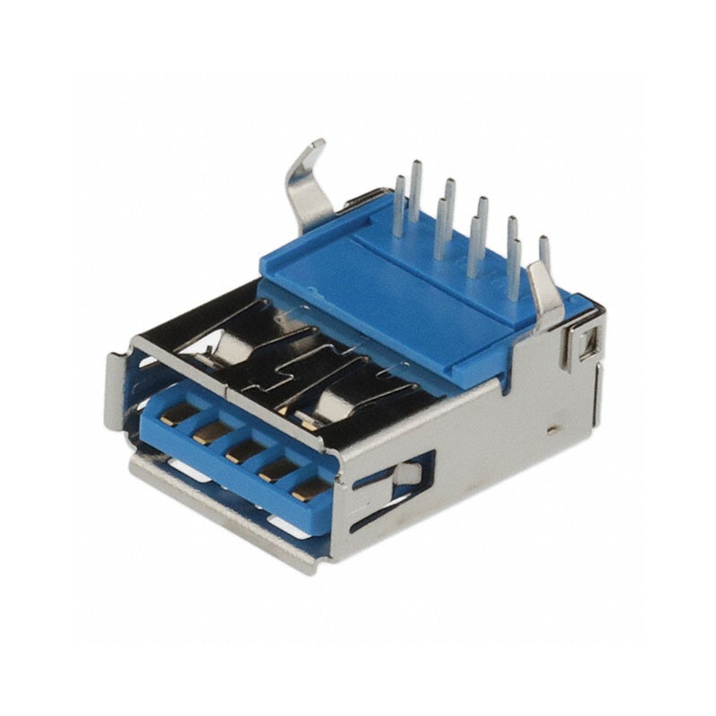 1 pcs : 0484050004 - CONN RCPT USB3.0 TYPEA 9POS R/A