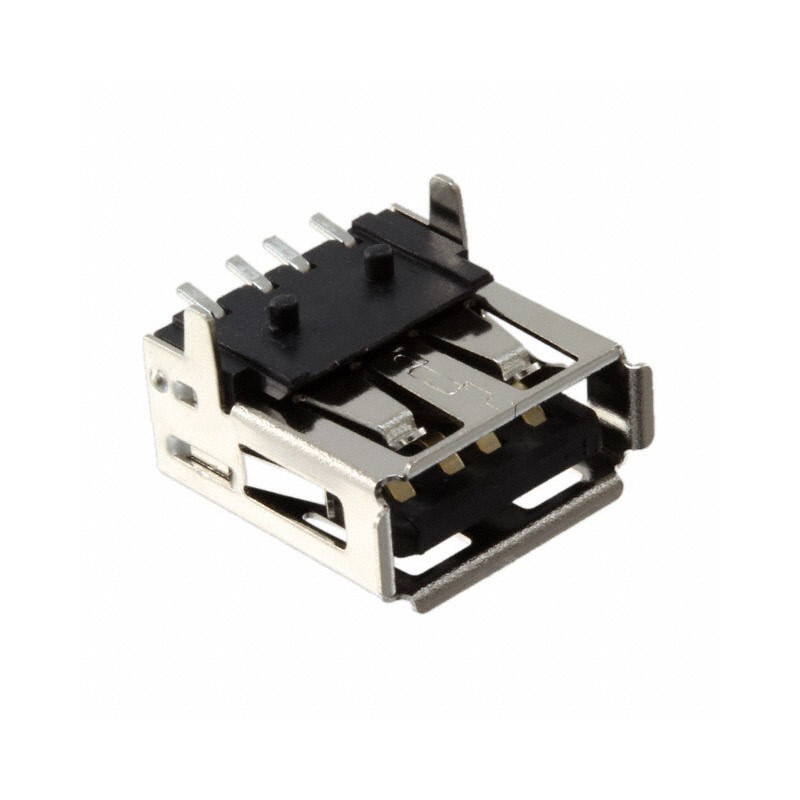 1 pcs : 629104151021 - CONN RCPT USB2.0 TYPEA 4P SMD RA
