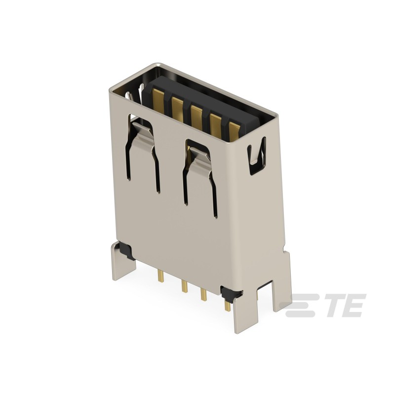 1 pcs : 2438987-3 - VERTICAL USB 3.2 A (SHIELD LEG S