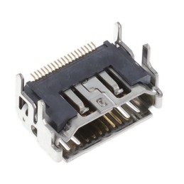 1 pcs : DC1RS19JA7R550 - CONN HDMI A 19 POS R/A