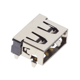 1 pcs : KUSBXHT-SB-AS1N-B30-NF - USB A TYPE RECEPTACLE, SHORT BOD