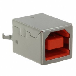 1 pcs : USBR-B-S-F-O-VT - CONN RCPT USB2.0 TYPEB 4POS VERT
