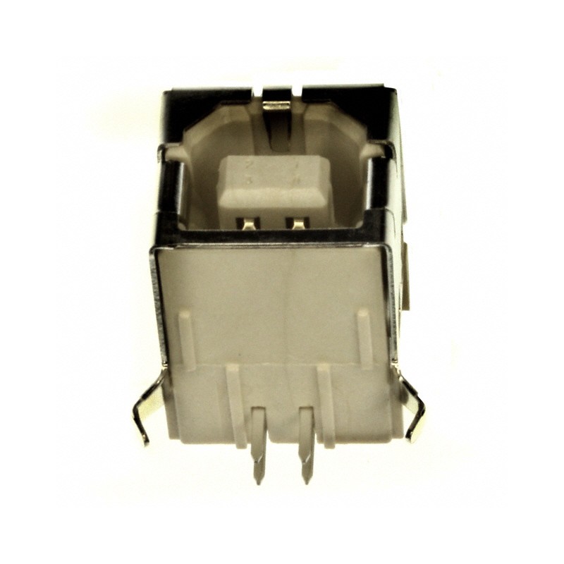 1 pcs : 292304-2 - CONN RCPT USB2.0 TYPEB 4POS R/A