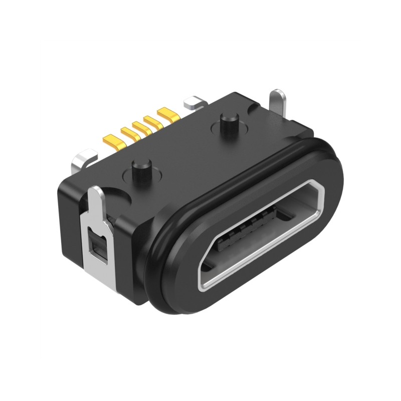 1 pcs : 54-00283 - CONN RCPT USB2.0 MICRO B SMD RA