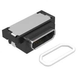 1 pcs : 54-00281 - CONN RCPT USB2.0 MICRO B SMD RA