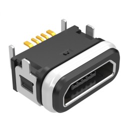 1 pcs : 54-00282 - CONN RCPT USB2.0 MICRO B SMD RA