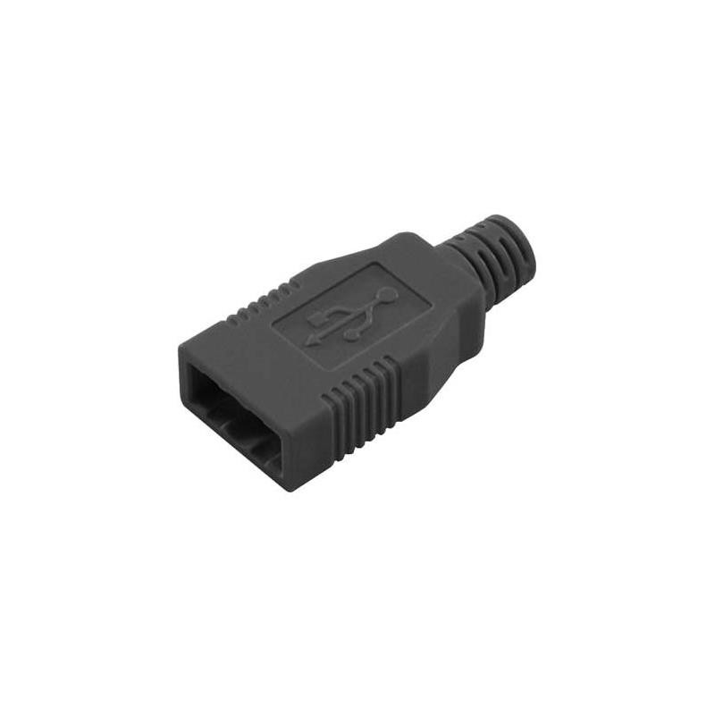 1 pcs : USBHD2.0-Z-A - LSZH HOOD FOR USB 2.0 A CONN